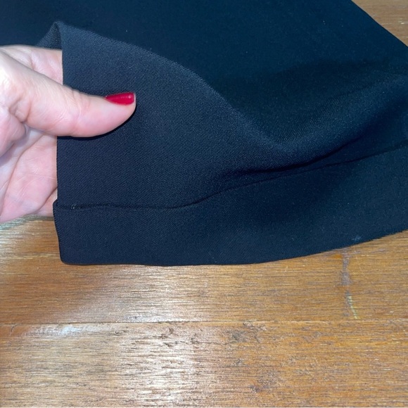 Lafayette 148 Wide Leg Dress Pants Black Sz 8 - Picture 4 of 5